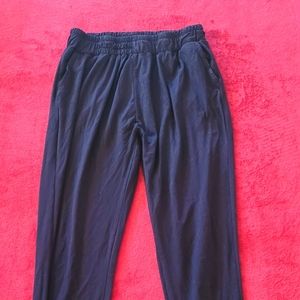 Black loose casual pants